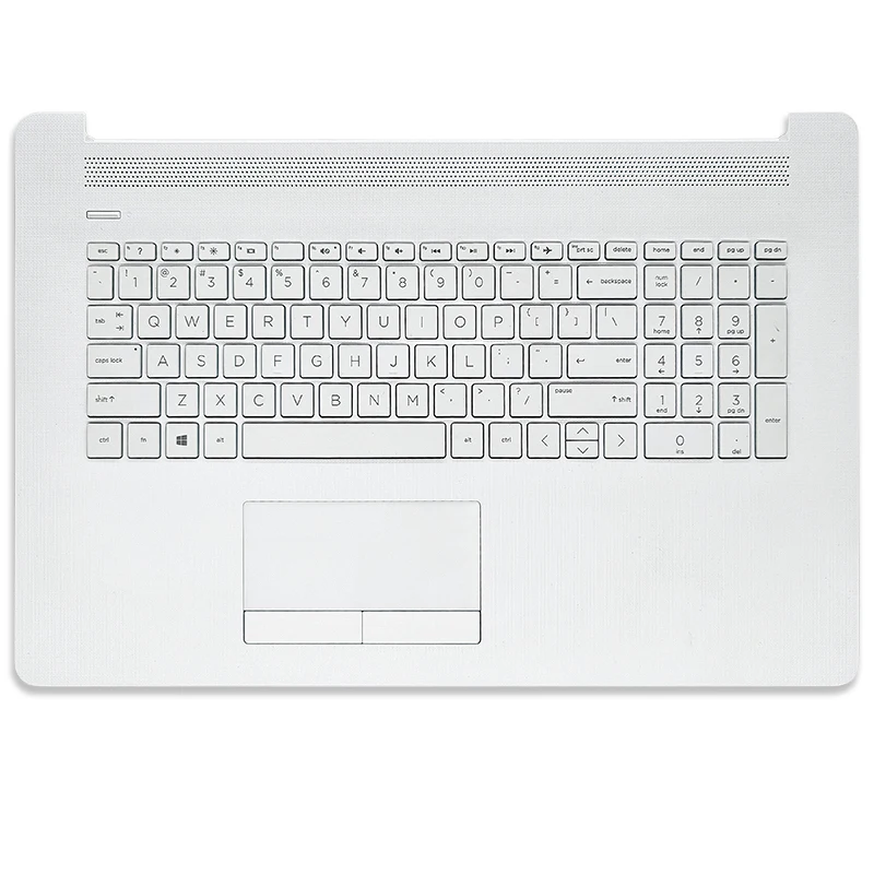 Nova moldura do teclado para 17-CA 17-BY 17Q-CS 17-CR 470 G7 TPN-I133 Laptop Top Case Palmrest Teclado sem luz de fundo branco