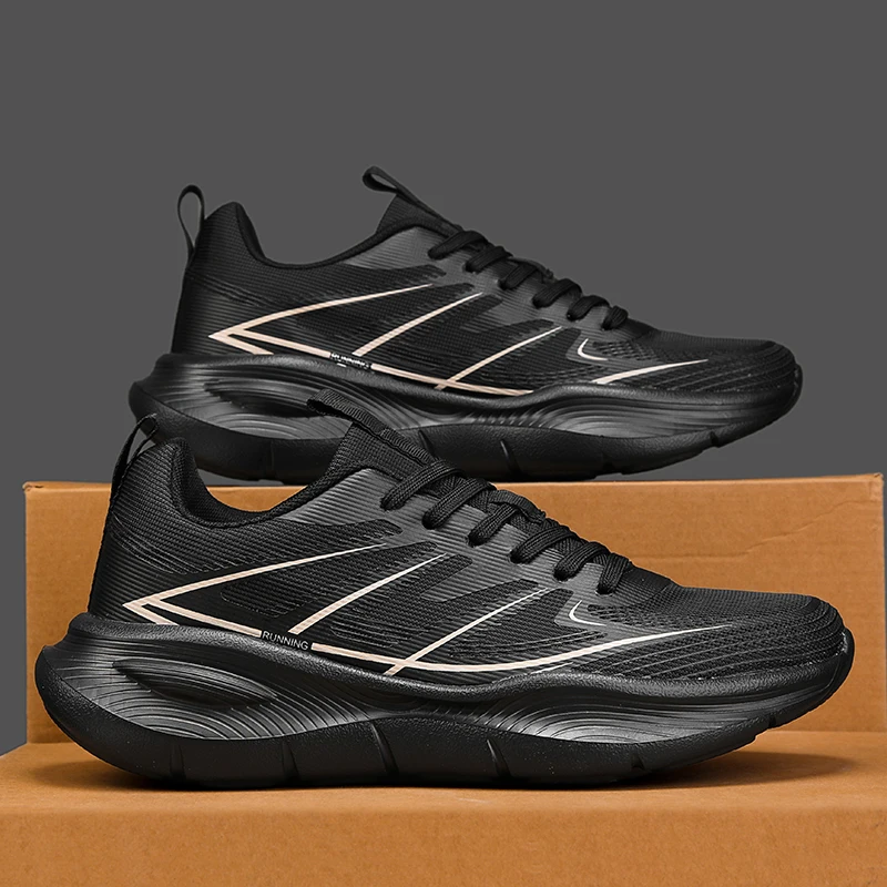 

White Road Running Shoes for Men Cushion Outdoor Sport Shoes Male Trainers Summer Jogging Shoes Women Footwear Sneakers