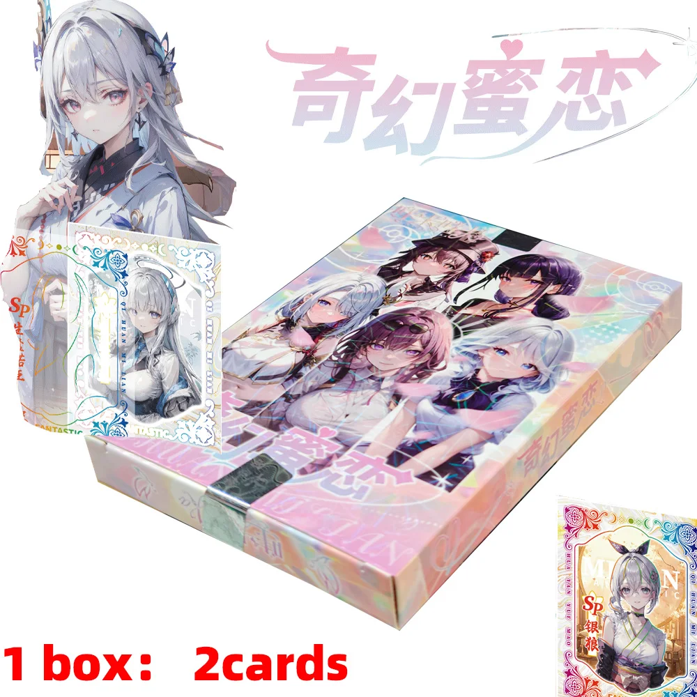 

Sexy Goddess Fantastic Love Card Goddess Story Sexy Metal Cards Waifu Booster Box ACG CCG TCG Doujin Toys And Hobby Gift