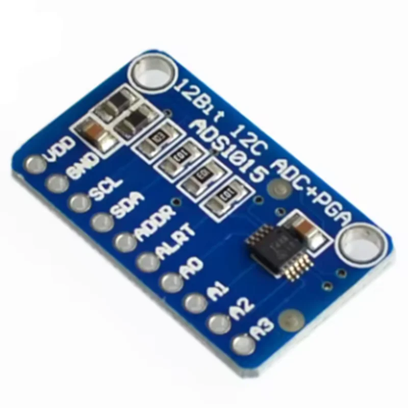 ADS1015 ultra small 12 bit precision analog-to-digital converter ADC development board module