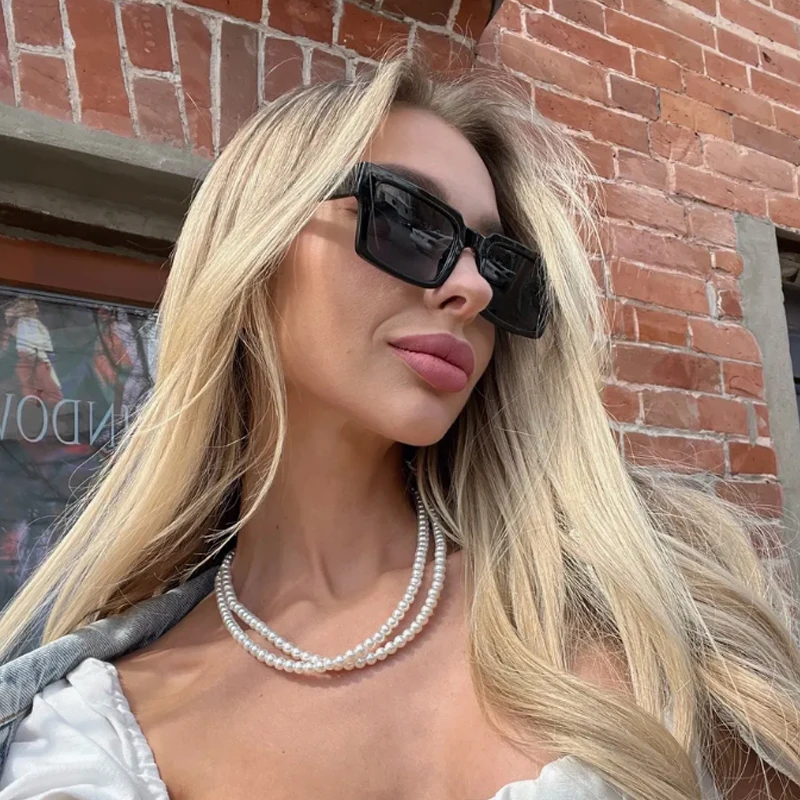 2Pcs Fashion Square… - image