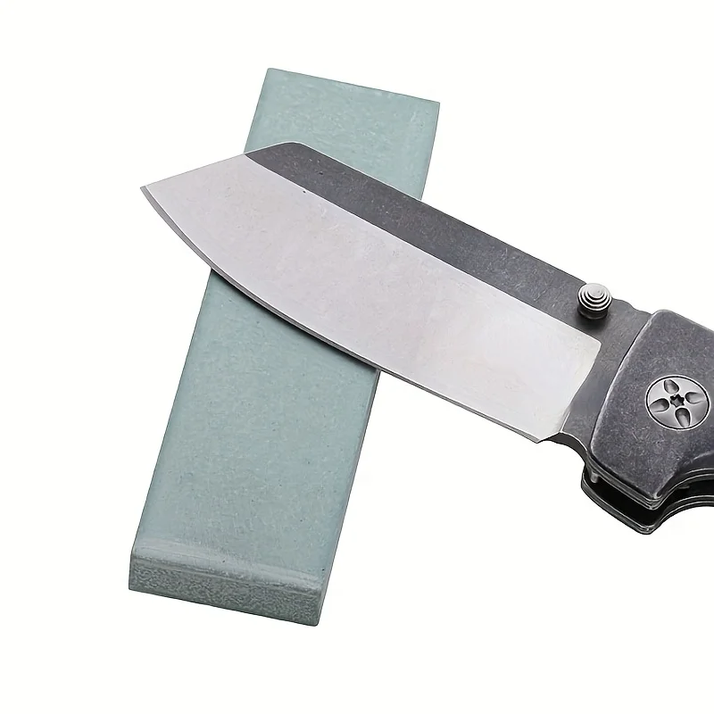 A convenient portable small sharpening stone for outdoor use, scissor sharpening stone, multifunctional square sharpening stone view 5