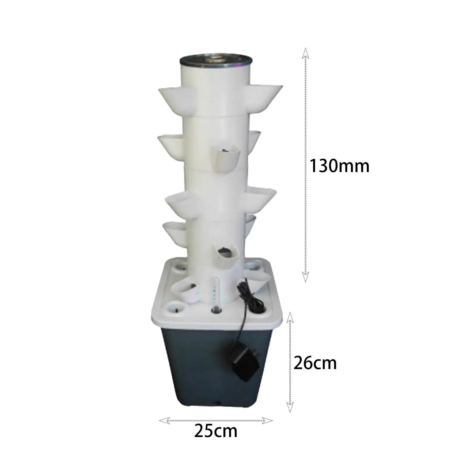 Vertical Gardening Planter Hydroponic Grow System Kit Indoor Plants Indoor Outdoor Plant Germination Kit for Yard Balcony