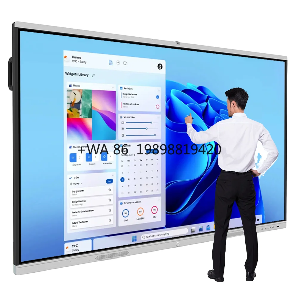 

65/75/85/86/98/110 Inch LCD Display Smart Board Prices Digital Whiteboard Educational Equipment Interactive White Board