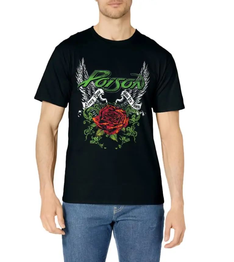 Poison - Thorns & Wings T-Shirt