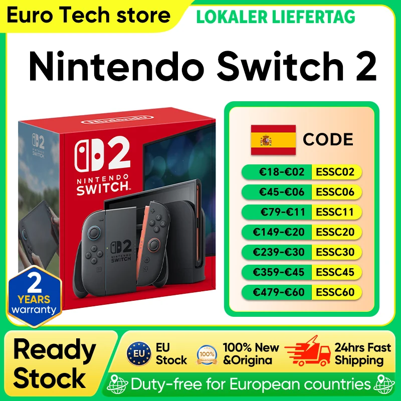 Nintendo Switch 2 Original 7.9-inch LCD Display Joy‑Con2 Handle