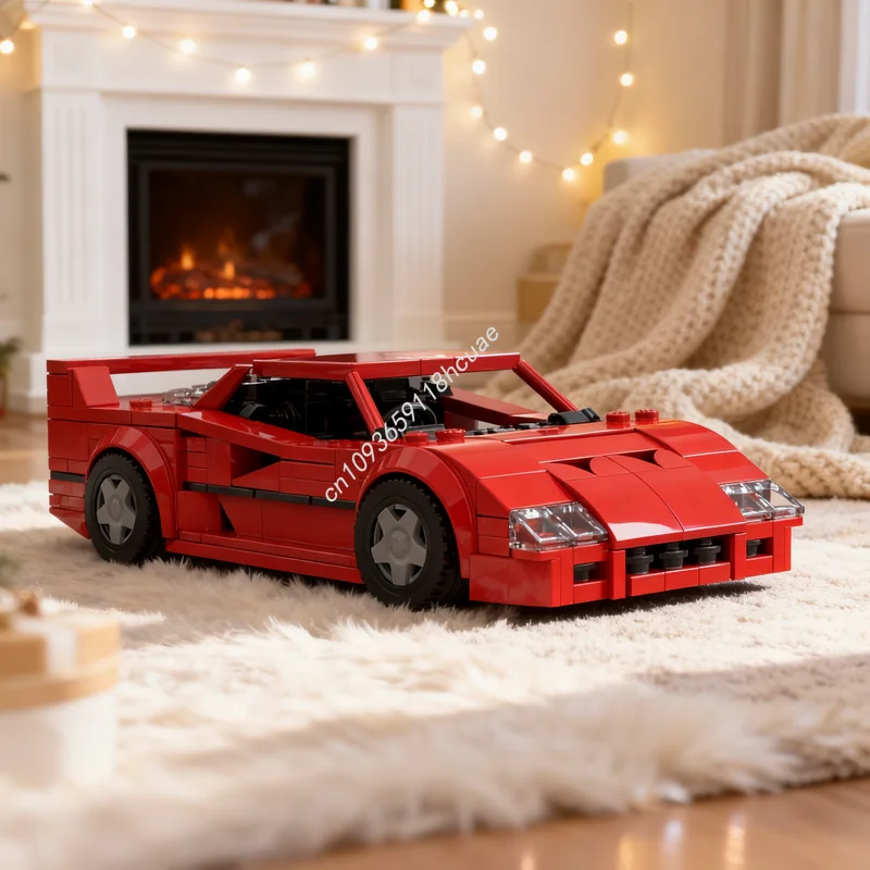 

386pcs MOC Speed Champion Scale City Champions Model Building Blocks Architecture Toy Christmas Gifts Education Kids Brick