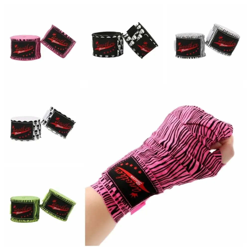 

Аксессуары для бокса, эластичные боксерские ремни, 3 м, 5 м, хлопковые защитные ремни для рук, защитные боксерские бинты с принтом, завернутые тайский бокс