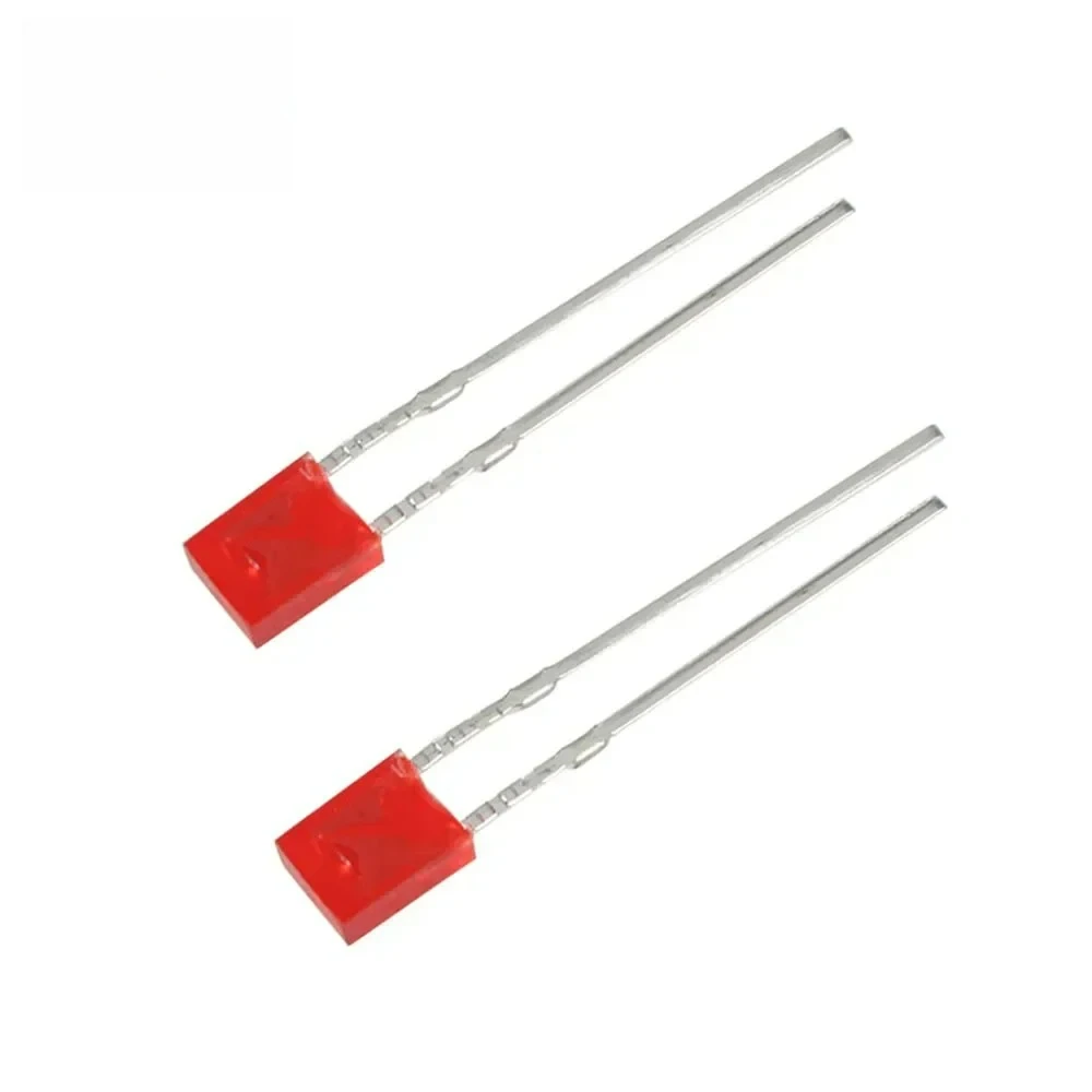 100PCS Square LED Light Emitting Diode 2*3*4mm Led Diodes White Red Yellow Green Blue 2X3X4mm Electronic DIY Kit