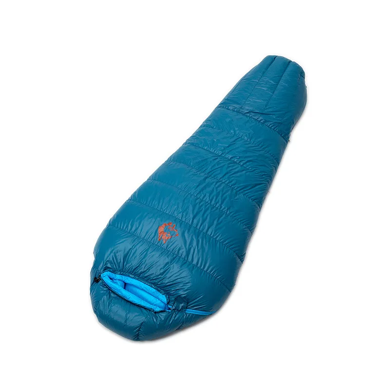 Jungle King Warm Duck Mouth Duck Down Filled Adult Mummy Style Sleeping Bag Fit for Winter Thermal of Thickness Camping Travel