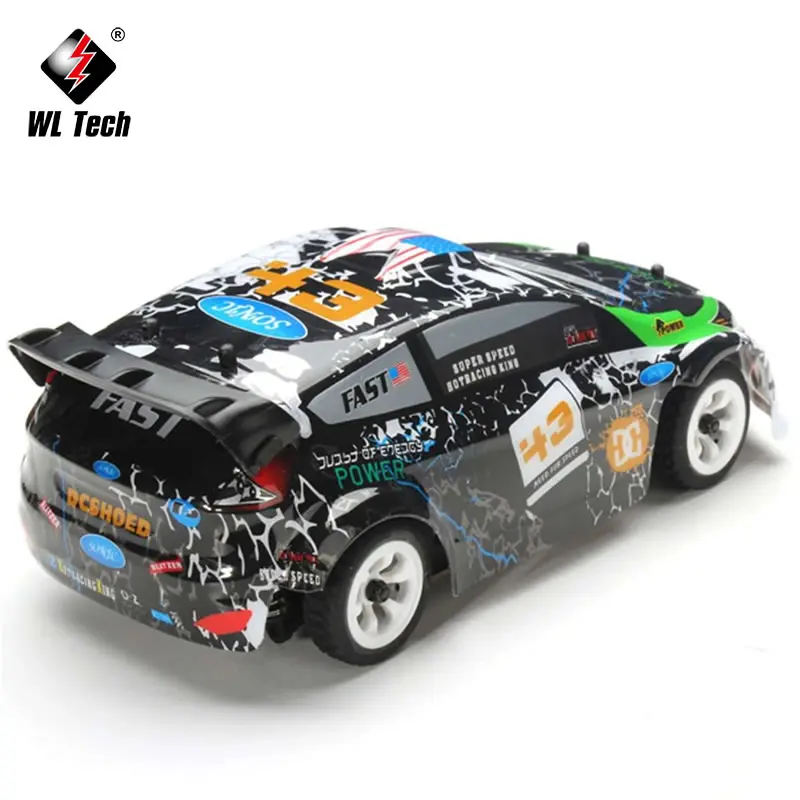 WLtoys K989 V3 4WD 1:28 Mini RC Racing Car 2.4G LED Remote Control High Speed Off-Road Drift Toys Vehicle Children Kids Gift image 2