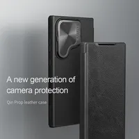 Nillkin Qin PU Leather Flip Wallet Book Phone Case Cover On For Samsung Galaxy S24 Plus Ultra 5G S 24 S24Plus S24Ultra 256/512