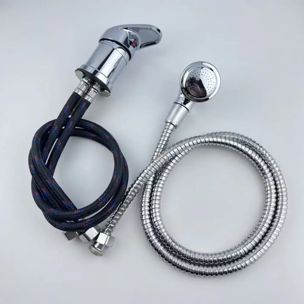 Barber Shop Shampoo Basin Faucet Mixing Valve Professional Hairdressing Sink Tap Hot Cold Water Control Replacement Equipment