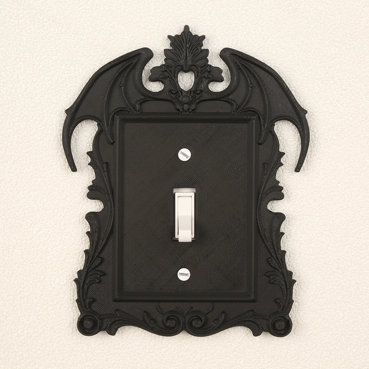 Cross-Border Gothic Bat-Carved Switch and Socket Decorative Frame For Wall Switch and Socket Beautification Scenario