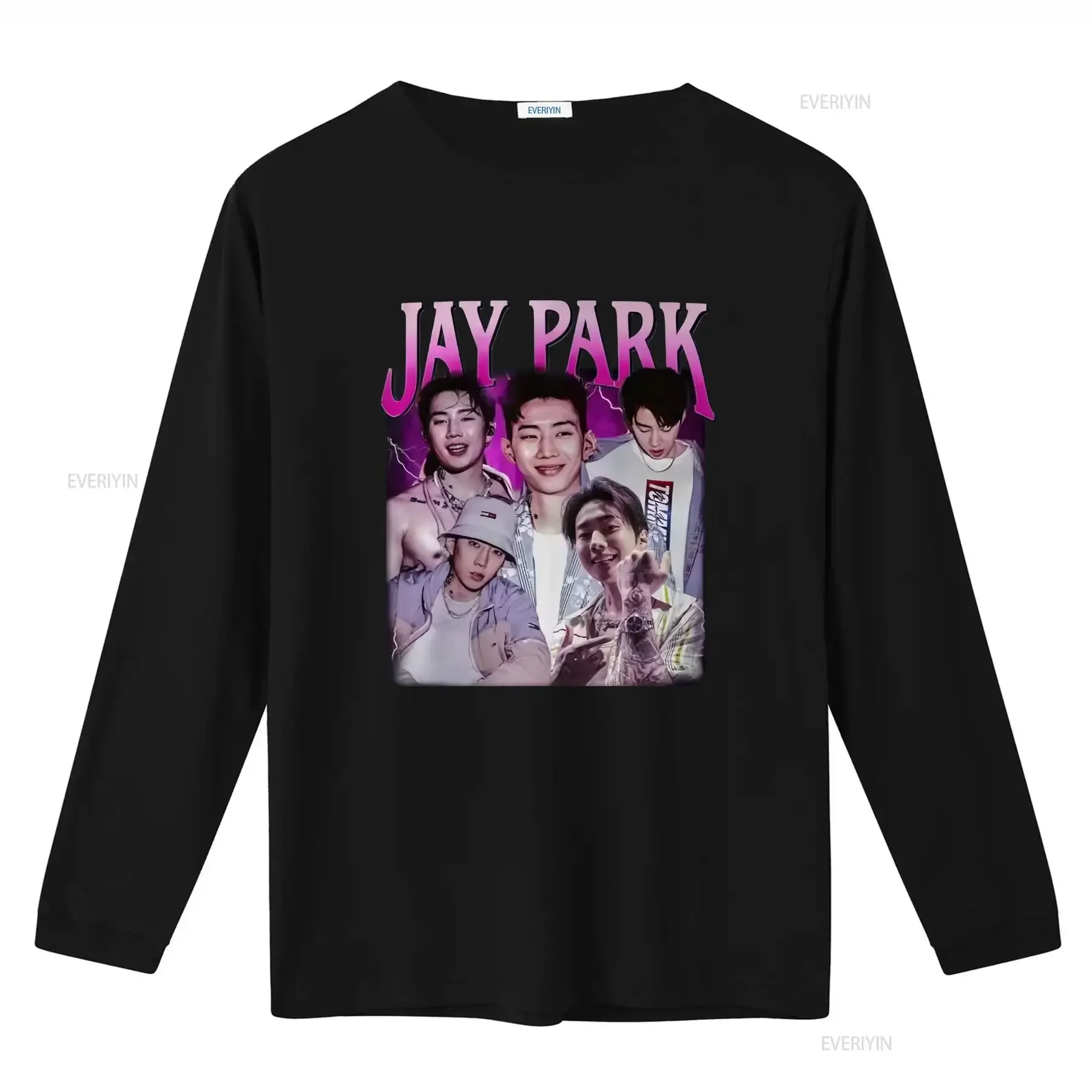 Jay Park Vintage Trending Limited T Shirt Homage Retro Musician Fan vintage Washed Breathable Versatile fashion Slightly