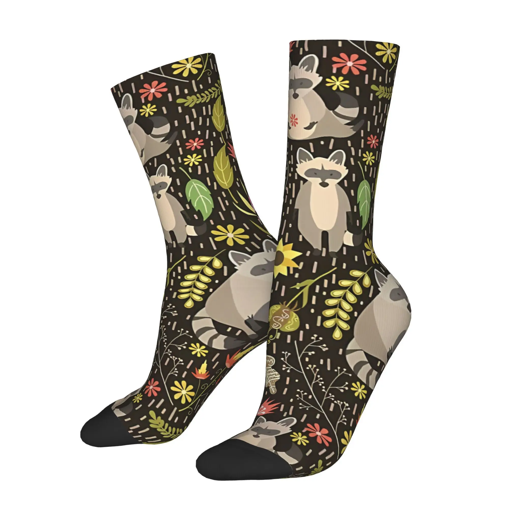 

racoon baby Sock Printed Man Polyester