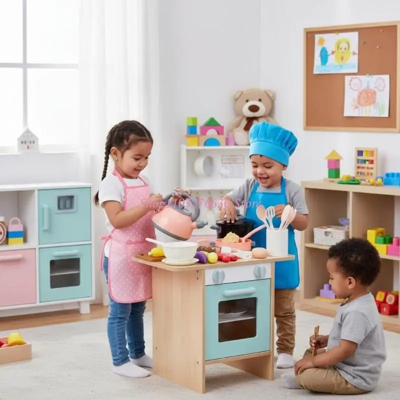 R6FD Veilig keukensimulatiespeelgoed Willekeurige productiemodellen Educatief geschenk voor vroege kinderjaren