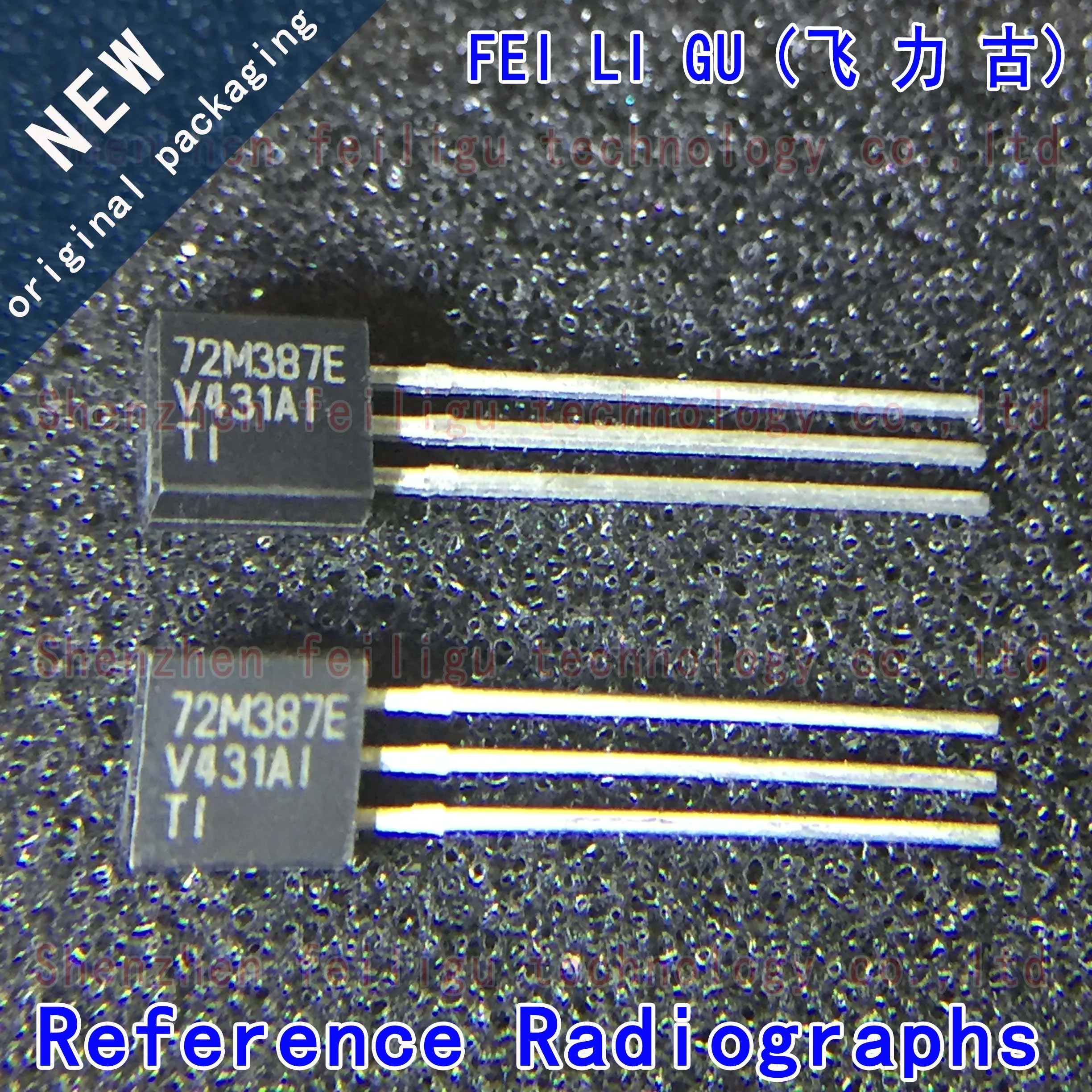 5/15/30/50PCS 100% New original TLV431AILPR TLV431AILP V431AI Package:TO-92 In-Line Voltage Reference chip