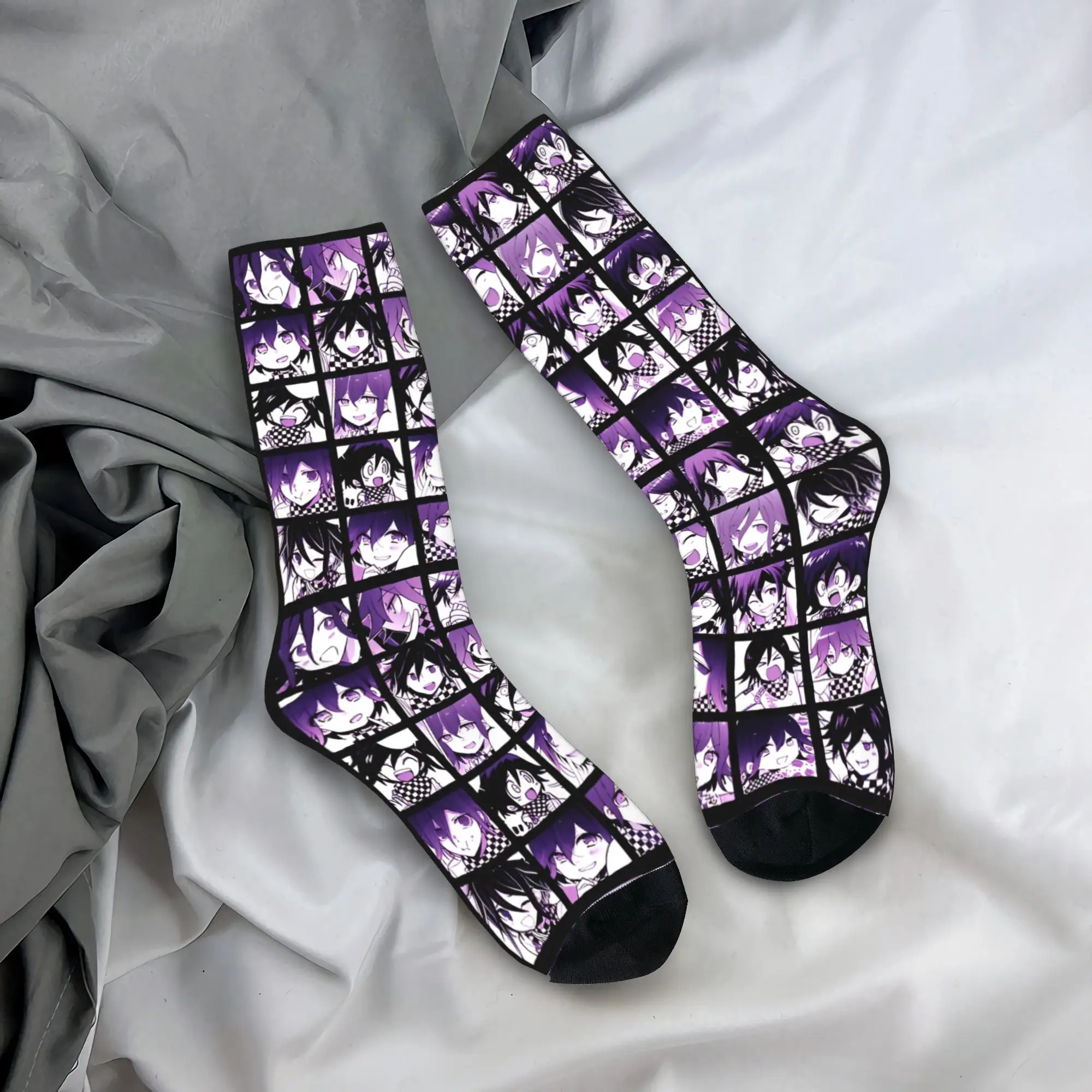 

Kokichi Oma Stockings Custom Funny Socks Autumn Anti-Slip Socks Men Outdoor Soft Breathable Socks