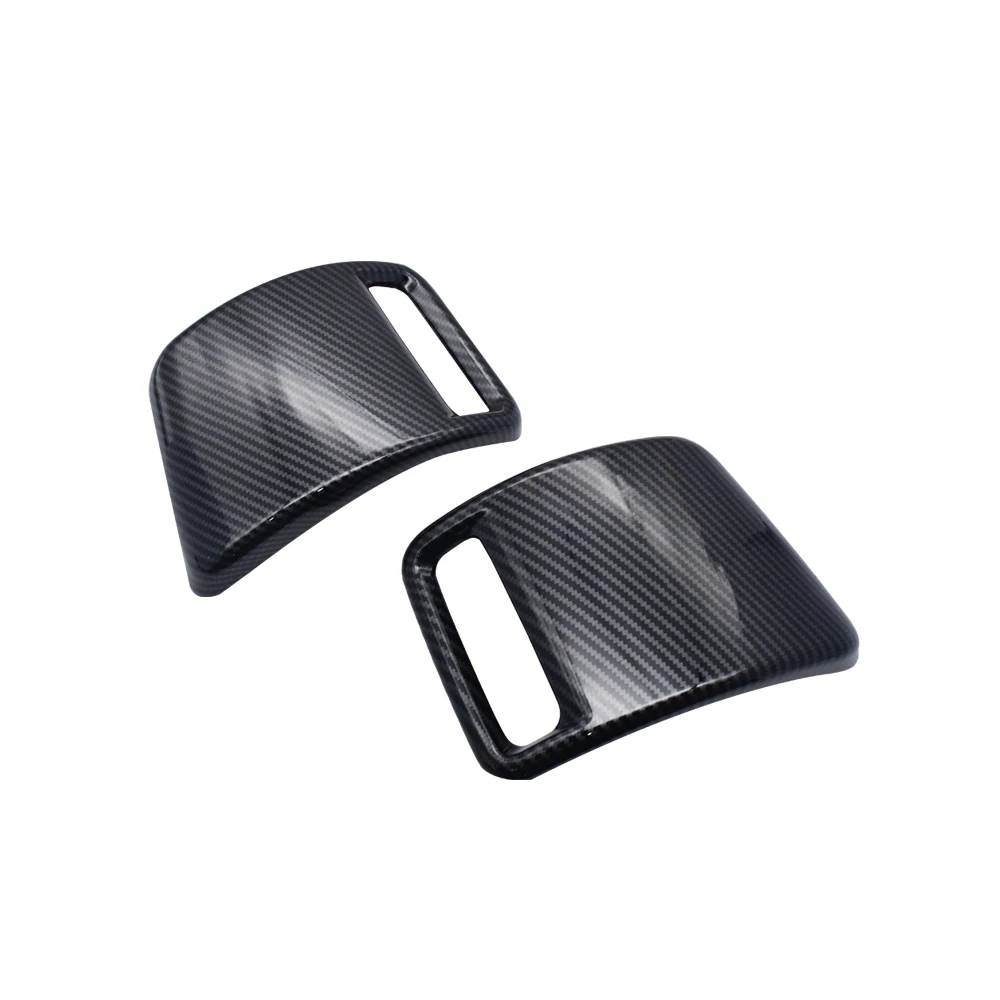 Rear Taillight Tail Light Lamp Cover Trim for -Dodge RAM 1500 2019 2020 2021 2022 Accessories, ABS Carbon Fiber