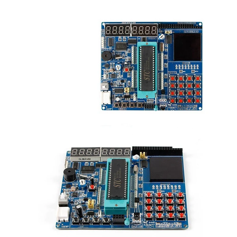 51 Single Chip Microcomputer Development Board 51 Development Board Learning Board STC89C52 Suite Minimum System