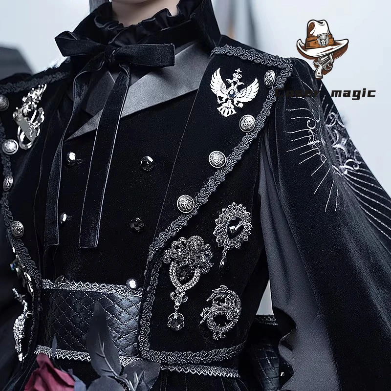 

Black Butler 15th Anniversary Dress Sebastian Ciel Cosplay Full Anime Costume Set for Men