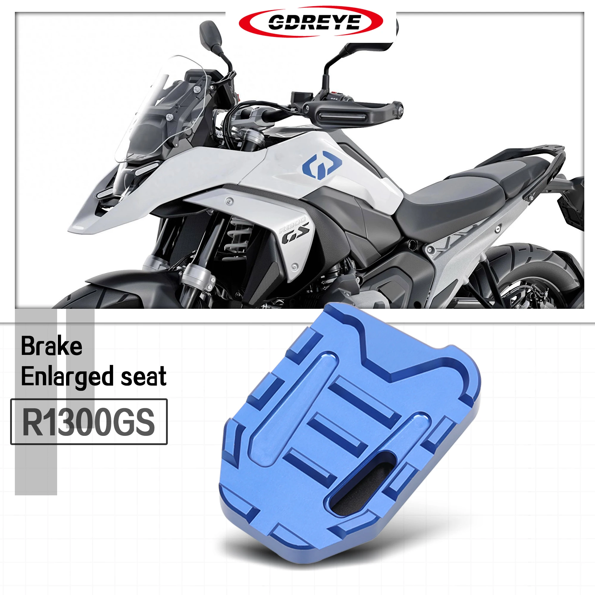 

Для BMW R1300GS 2023 2024 аксессуары для мотоциклов R1300 GS передний ножной тормоз рычаг Подножка педаль увеличить расширение