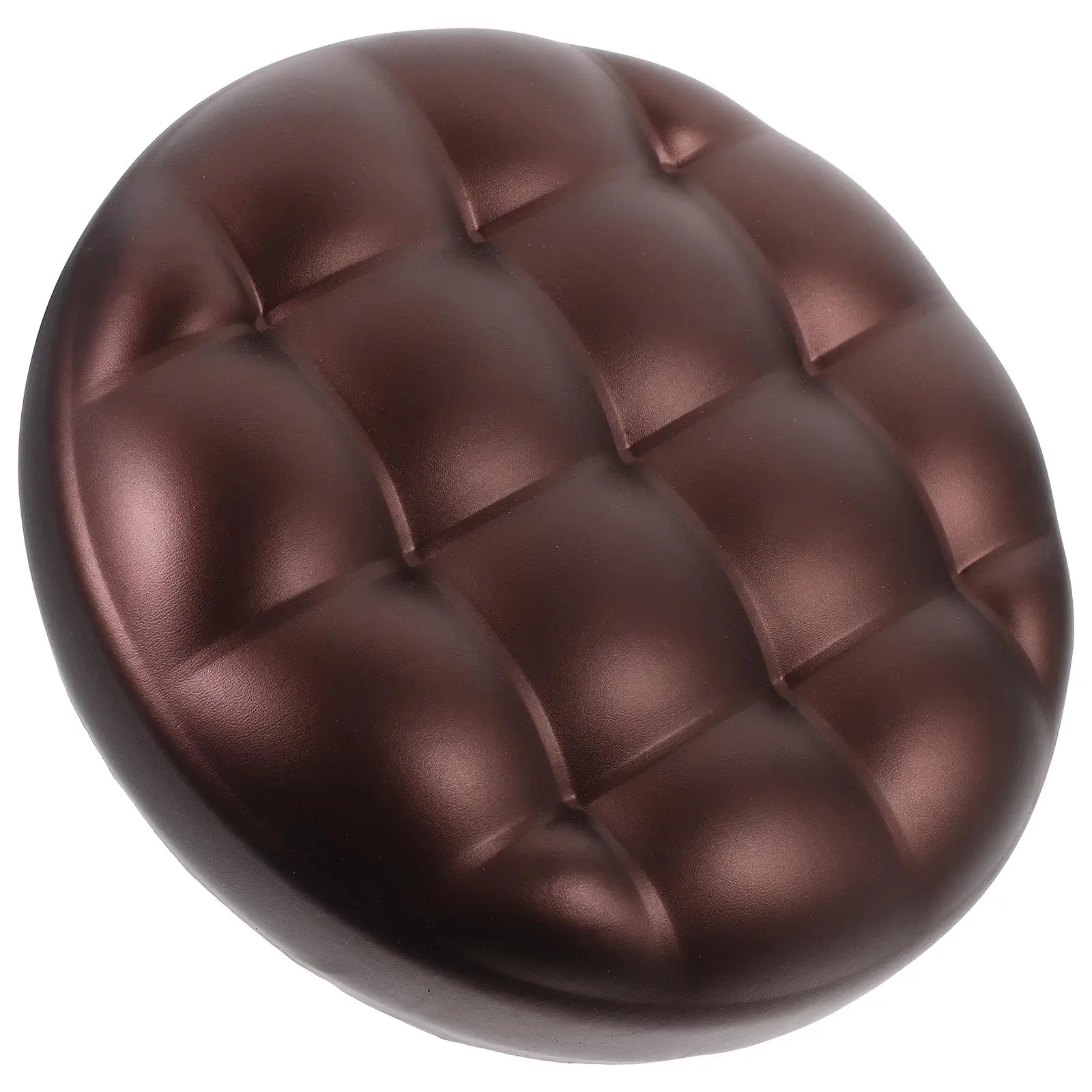 

Bar Stool Cushion Coffee Bread 8*8 PU Foam Round Seat Padded Cover Replacement Part for Home Office Comfortable Design