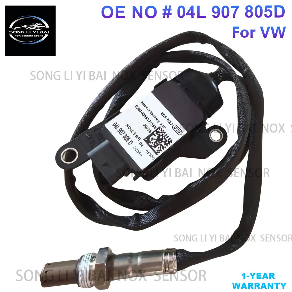 04L907805D Original New Nitrogen Oxide NOx Sensor for VW Tiguan Touran 5T1 Skoda Kodiaq DBGC DFHA 2.0 TDI 0281006557