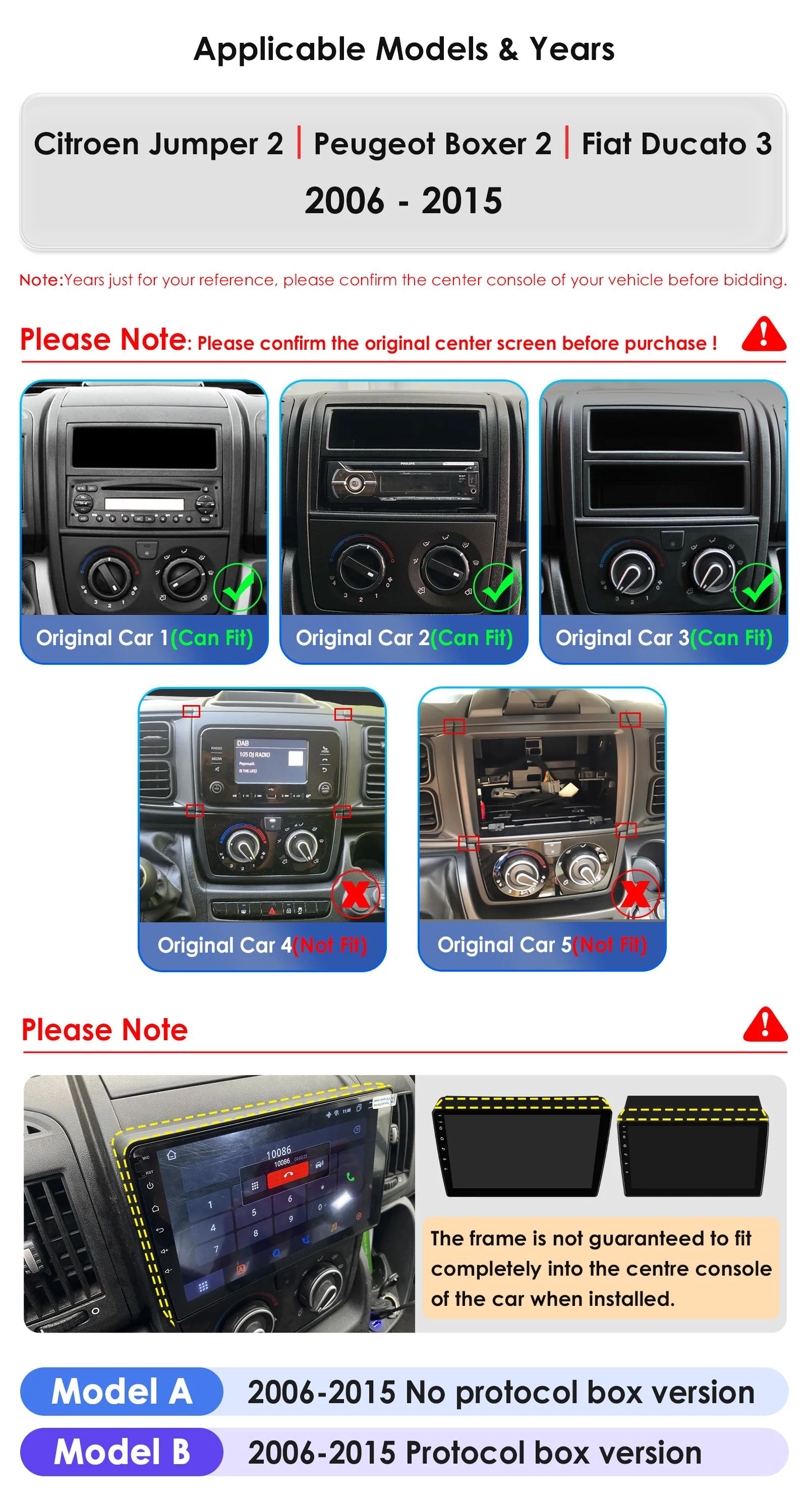 Hizpo CarPlay 4G 6115 AI-Systeme Android 14 Autoradio für Fiat Ducato 3 2006-2022 Multimedia-Videoplayer GPS 2 Din Autoradio – Detail 6