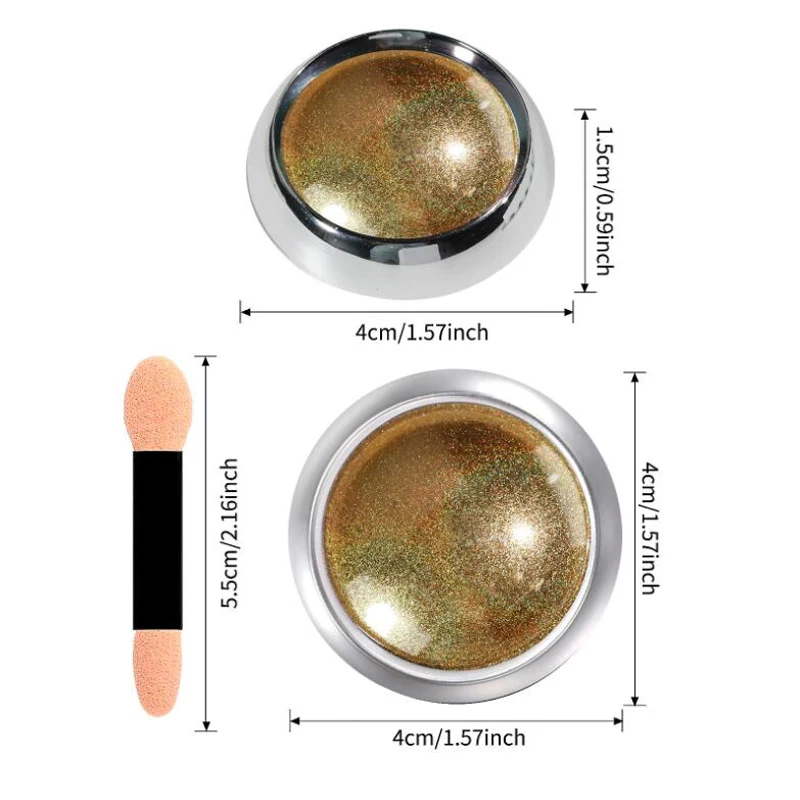 Super Flash Laser colorato Glitter per unghie Polvere per nail art fai da te Bellezza Nail Art Manicure Decorazioni Accessori per unghie da salone