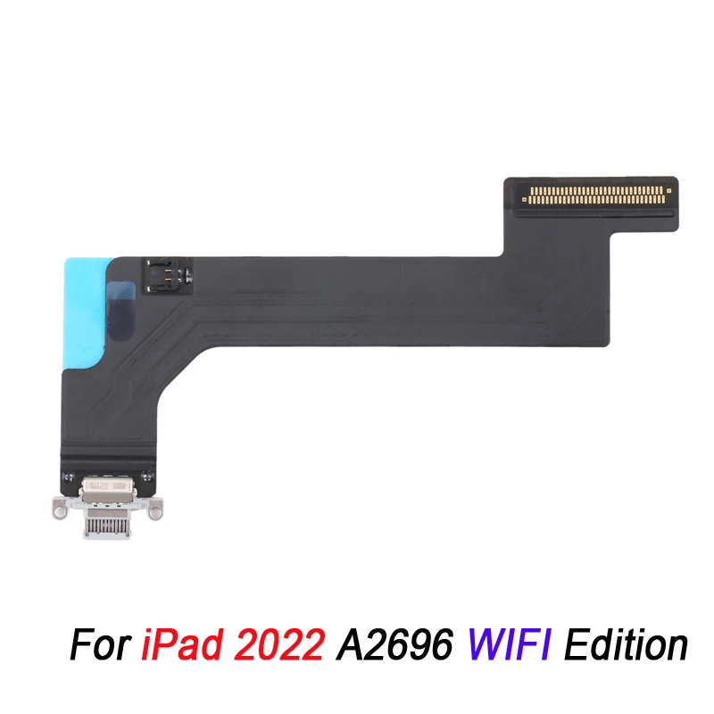 Charging Port Flex Cable Replacement for iPad 2022 A2696 WIFI Edition For iPad 10th Gen 2022 USB Repair Part