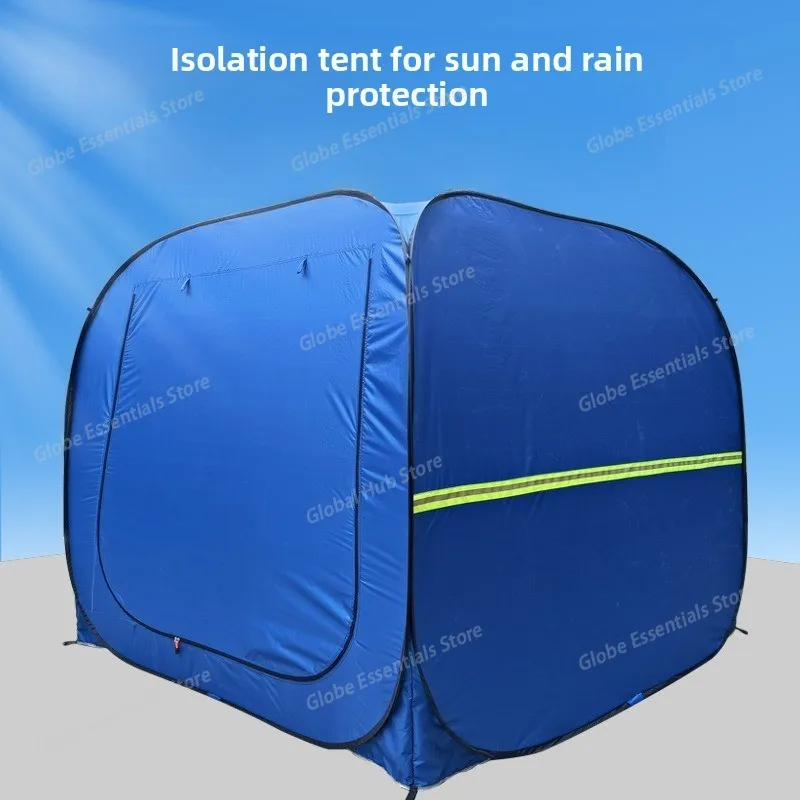 

Аварийная палатка для диких, 2-метровая большая космическая палатка, которую можно быстро открыть и складывать, не требующая установки