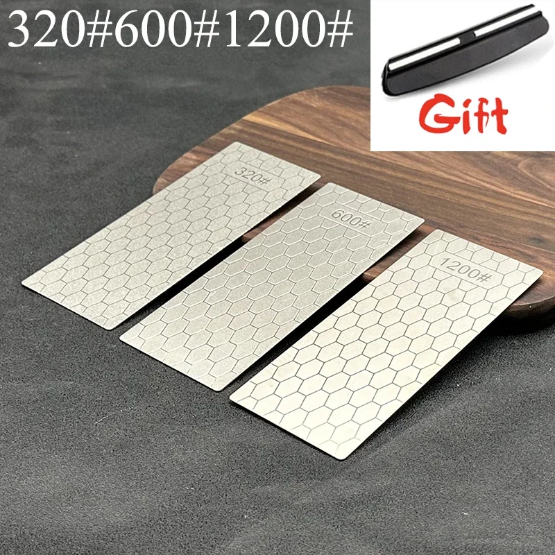 150*60MM Diamond Knife Sharpener Sharpening Stone Grit 80-2000# Grindstone Diamond Tools Fine Grinding Whetstone Kitchen Knives