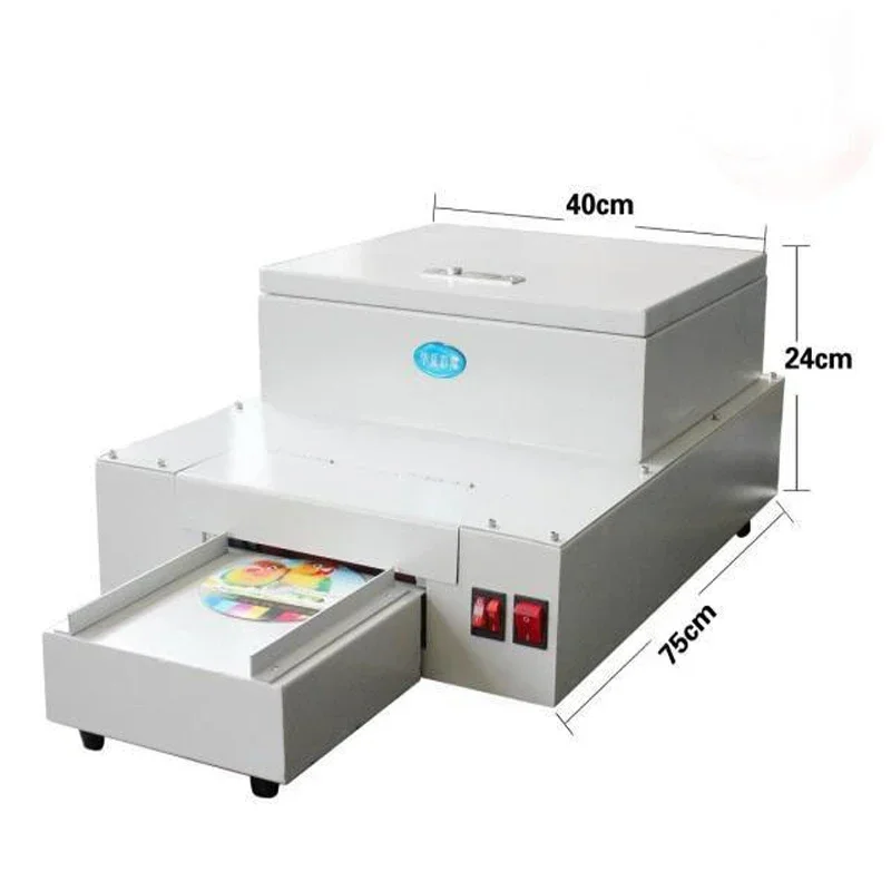 CD DVD UV Coating Machine Desktop UV Coater, CD Laminating Machine