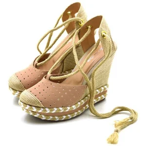 Frauen Sandale Anabela Furadinha 3047 Komfort und Stil 12 Hauptverkäufe Sadalha Anabela - №8