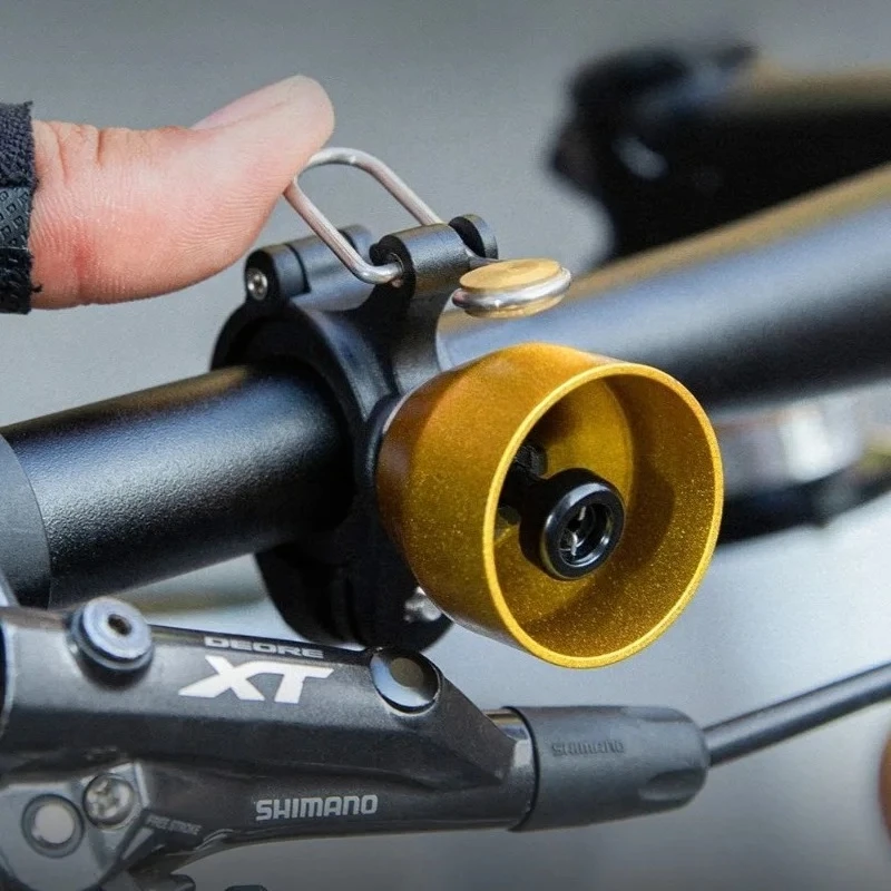 

Road Mountain Folding Bike Bell Copper Alloy Waterproof High Decibel Lightweight Easy Install Bicycle Bell Bicycle Accessories