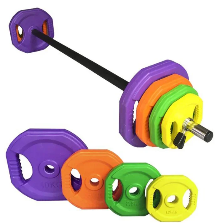 -Factory Direct Adjustable Weight Home Gym Equipment 10/20/30/40/50 KG Pump Barbell Set Body Building Weight Lifting Pump