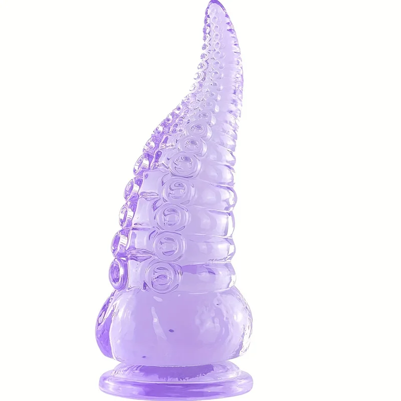 Adult Supplies Sex Toy Purple Octopus Tentacle Anal Plug Creative Shape Butt Plug Dildo With Powerful Suction Cup Anal Dilator