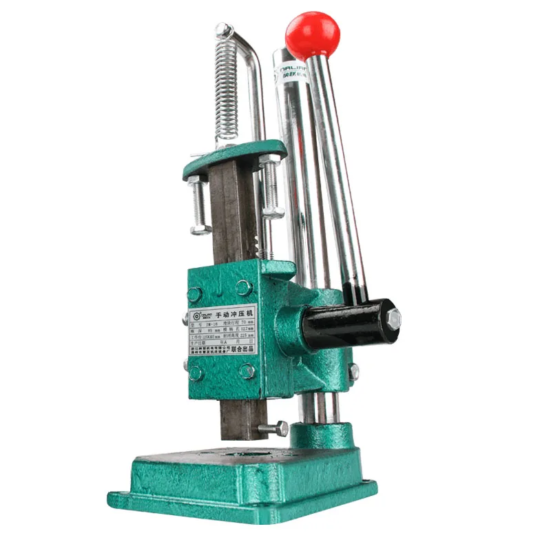 320kg pressure Manual Press Industrial Desktop Micro Square head Punch Punching Press Hand Press Mini Industrial JM-32