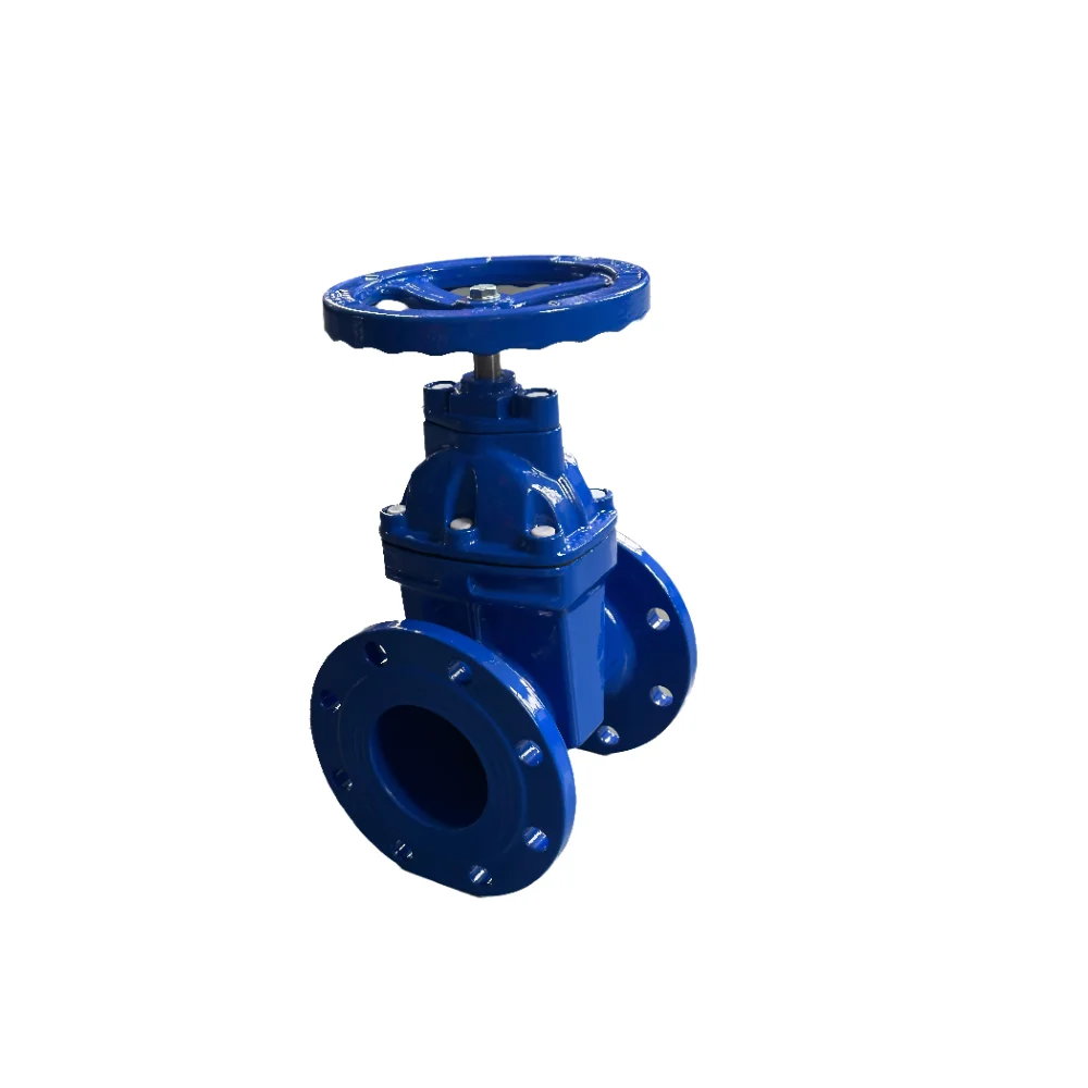 

high performance gate valve ductile iron stem elastic seat flange gate valve