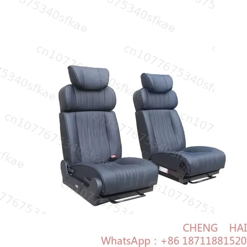 Customized Modified Passenger Seat Single Seat Bed Adjustable Backrest Van Seat Bed Recliner Backrest RV Caravan Seats