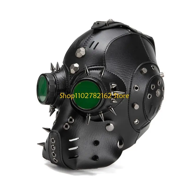 547B Punk Adjustable Mask For Halloween Motorcycle Riding Cosplay Accessory