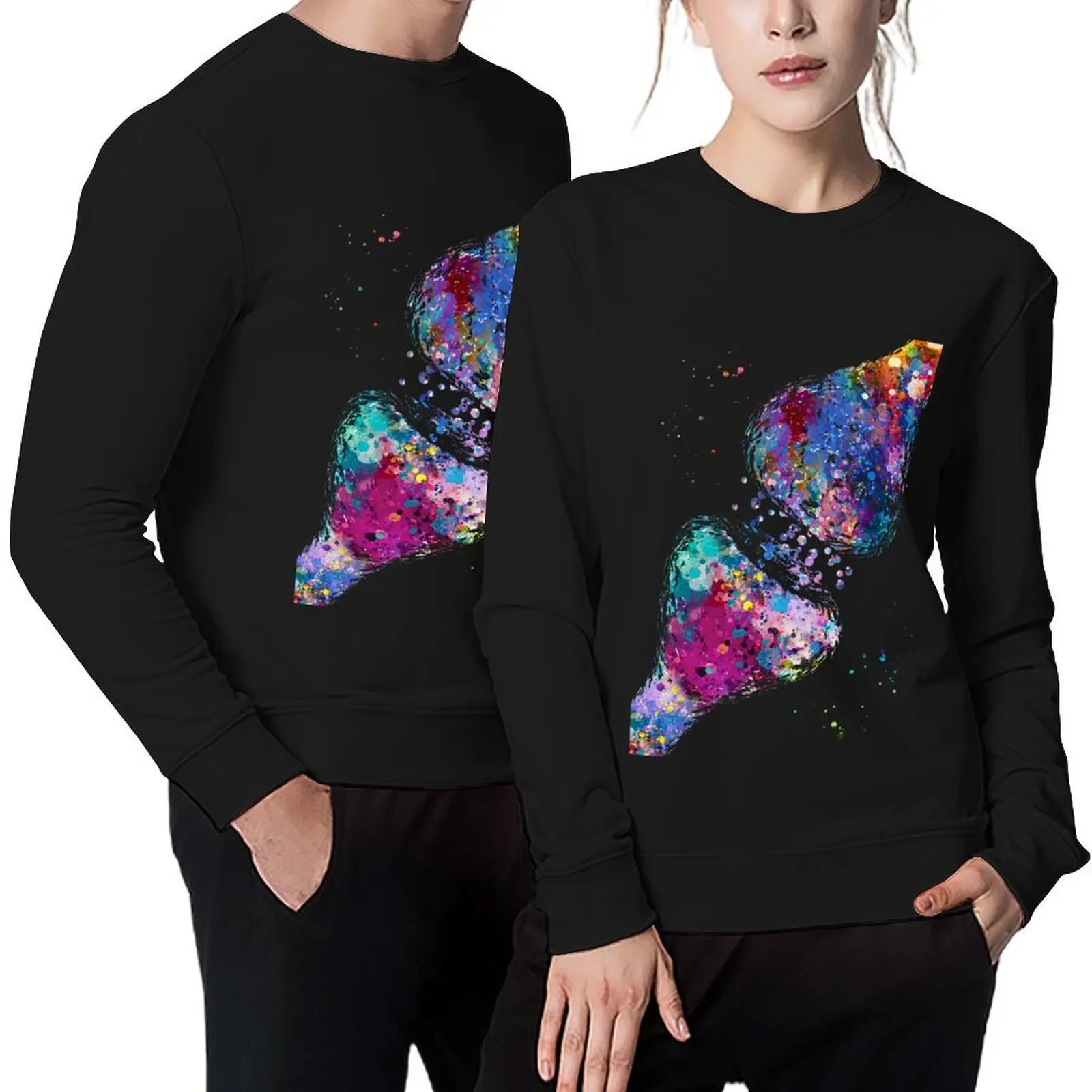

Synapse of Neurotransmitters Pullover korean autumn clothes men's sweat-shirt men's clothes autumn jacket men anime sweatshirt