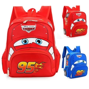 Childhood Garden Cartoon Car Backpacks 3-6 years old Baby Baby Baby High capacity Dwaterproof waterproof backpack 10 Main Sales Backpack Cars - №4