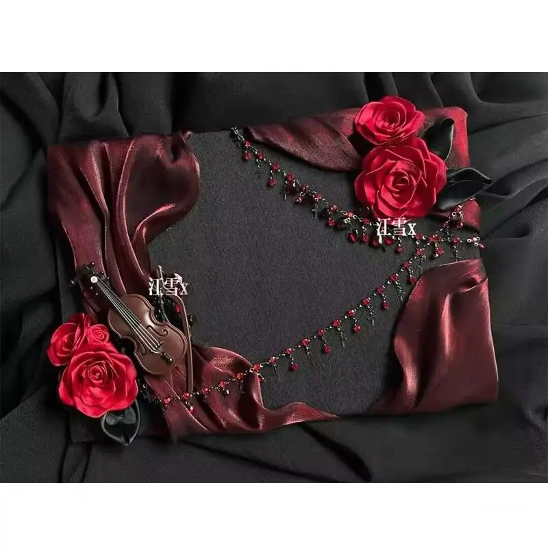 badge Card Holder Insert Board luxury Lace Ribbon Handmade goods display Badge Display Board Flower Fill Anime Cosplay Board