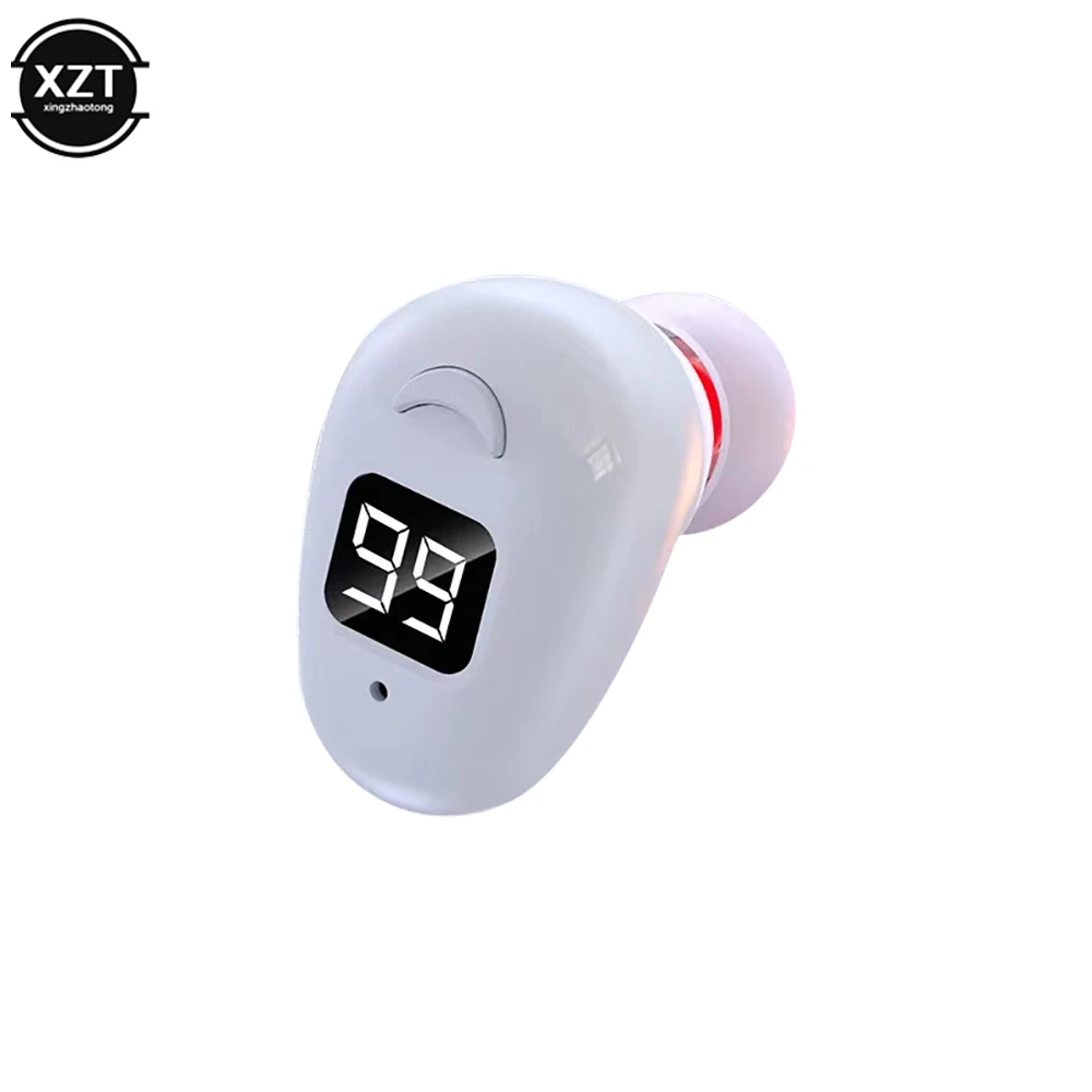 S980 Single Earphone Bluetooth 5.2 Earphone Noise Reduction Stereo Surround Sound Headset Waterproof Mini Wireless Earphone
