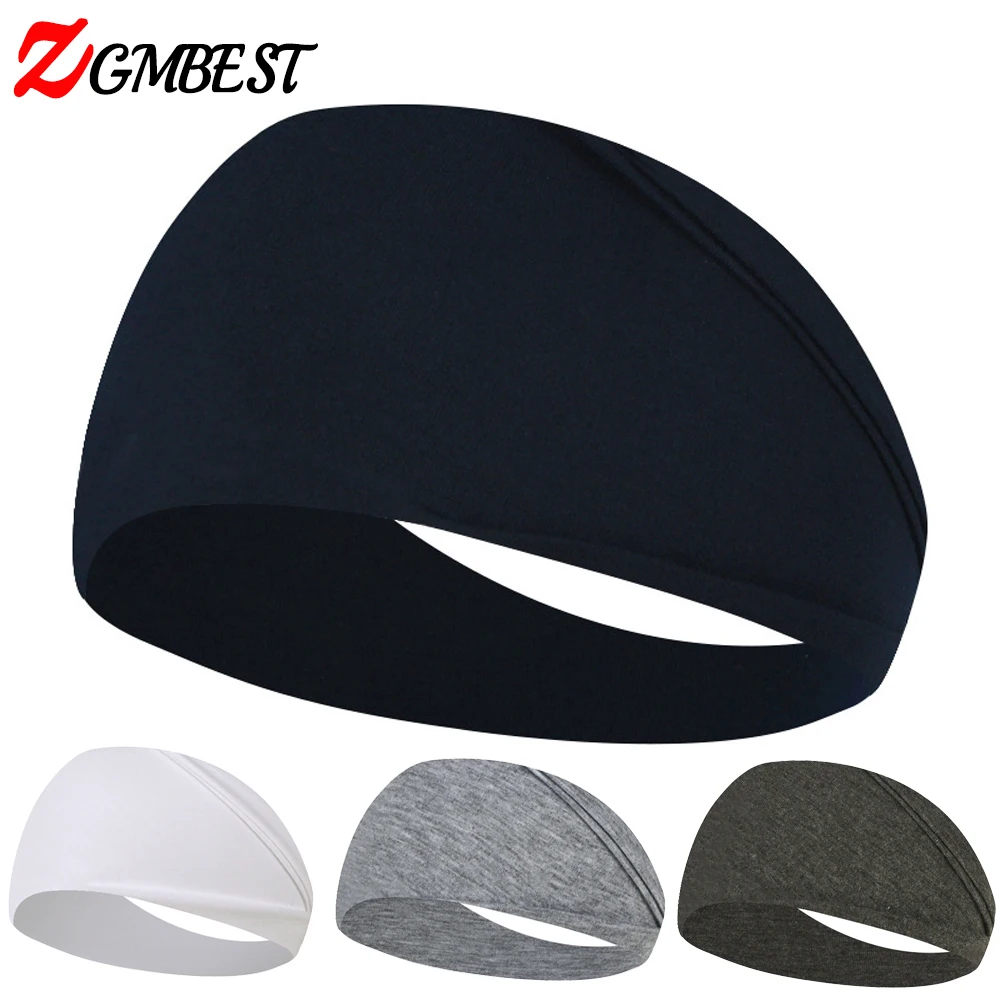 

Повязки на голову для бега, спортивная повязка на голову для баскетбола, йоги, тренировок, быстросохнущая, нескользящая, эластичная повязка для волос для женщин и мужчин