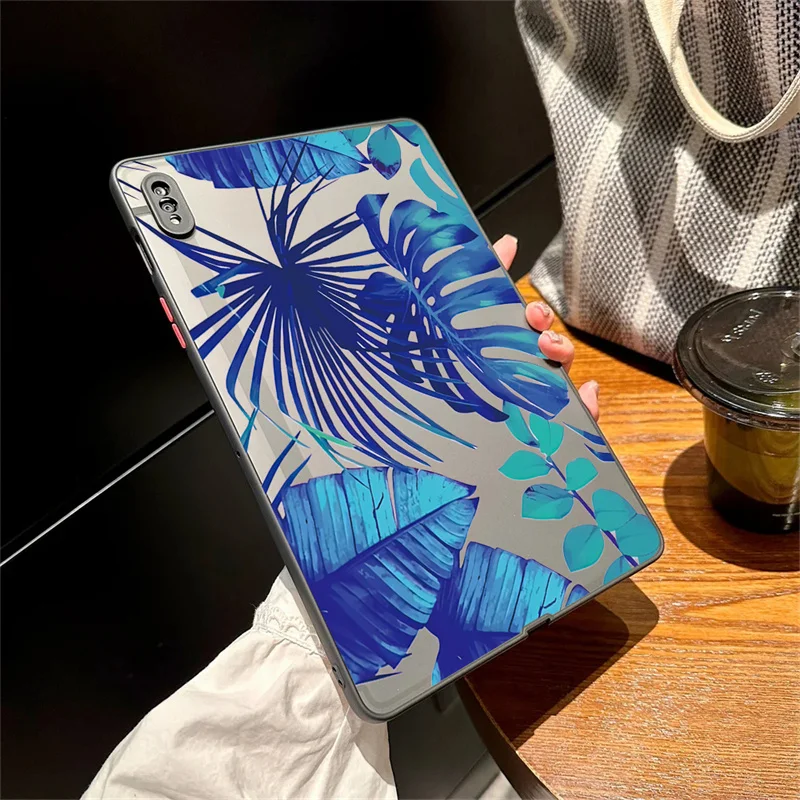 

Case For Samsung Galaxy Tab A9 Plus 11 inch A8 10.5 X200 A7 S6 Lite S9 S8 S7 FE 11 Plus 12.4 Palm Tree Leaves Plant Tablet Cover