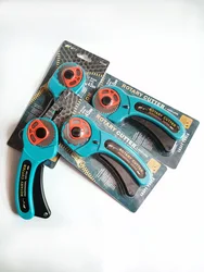 FT145 Rotary Cutter 45mm Punching Patchwork Roller Easy Tearing Tool for Paper Ticket Soft Sheet Cutting Gear Skip Blade